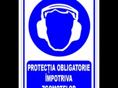 Indicator protectia obligatorie impotriva zgomotelor